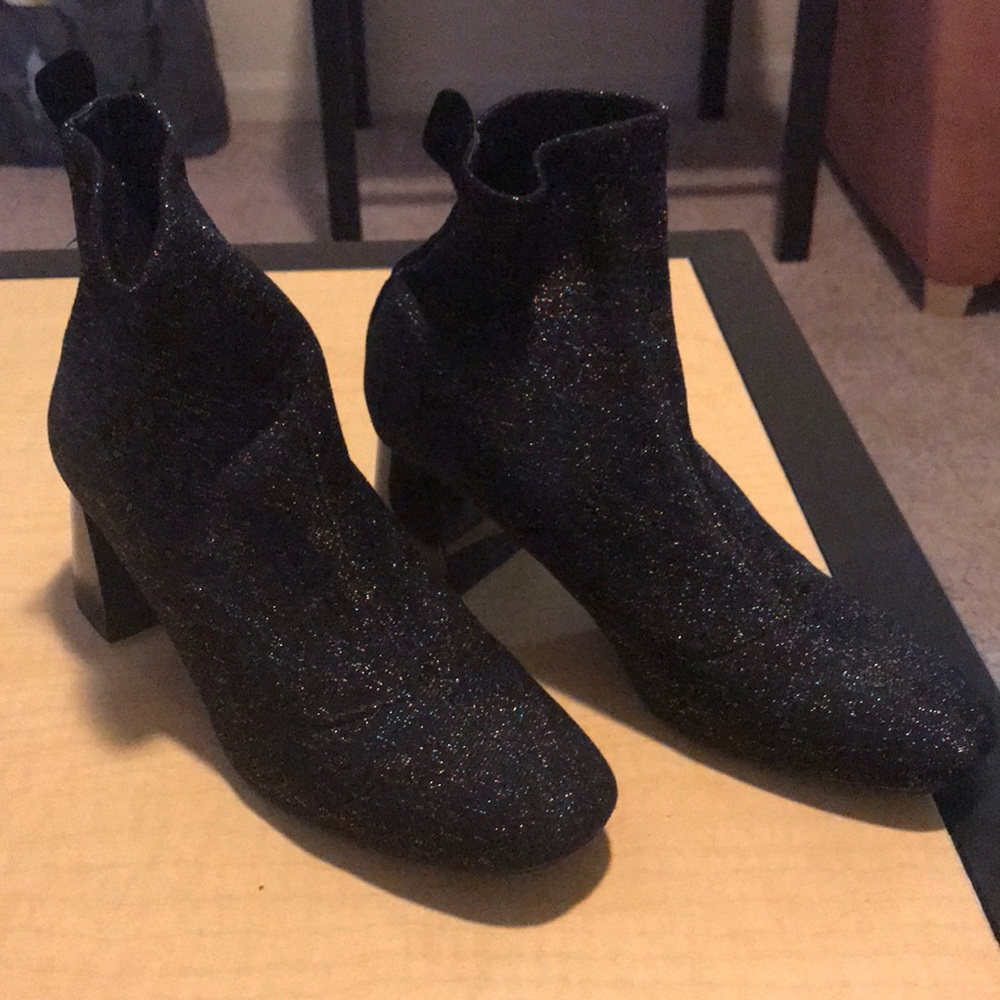 Zara multicolored booties